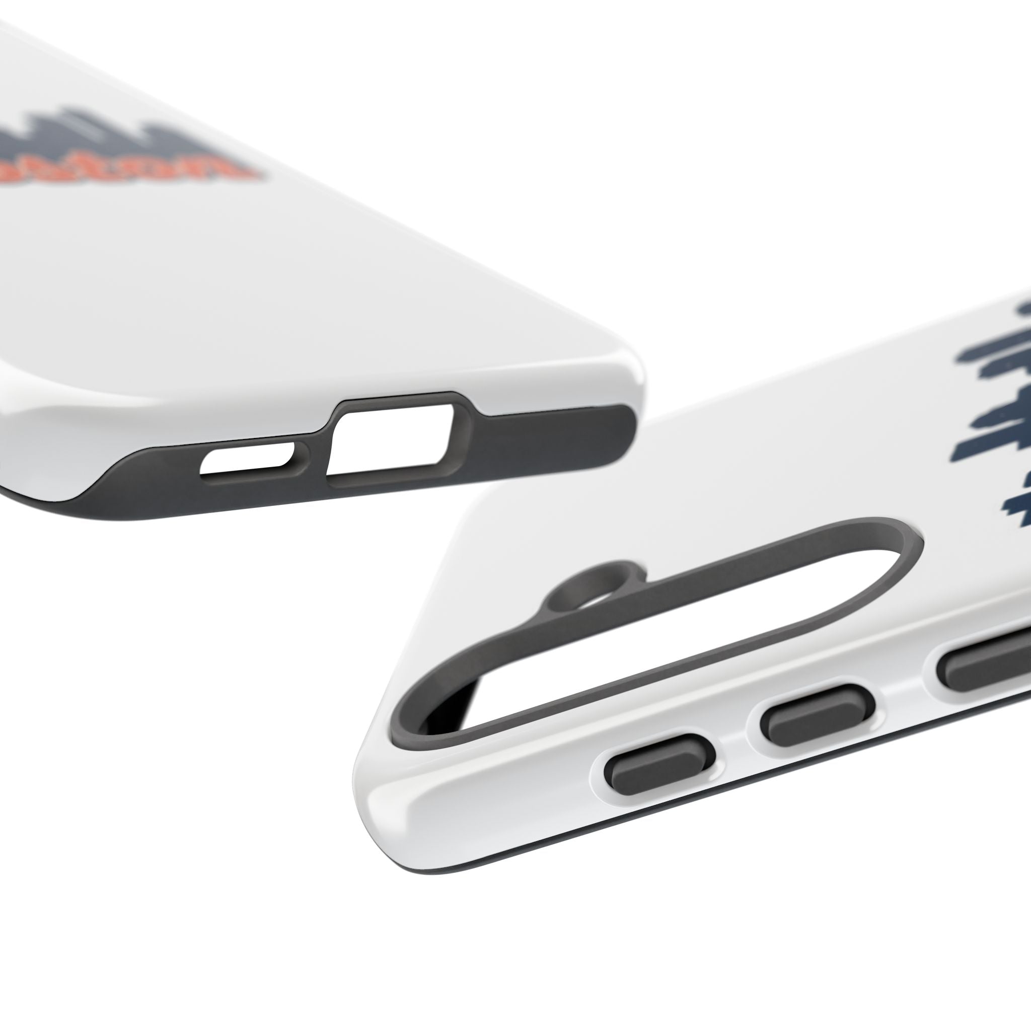 Boston Skyline Tough Phone Case — Vintage Script City Silhouette
