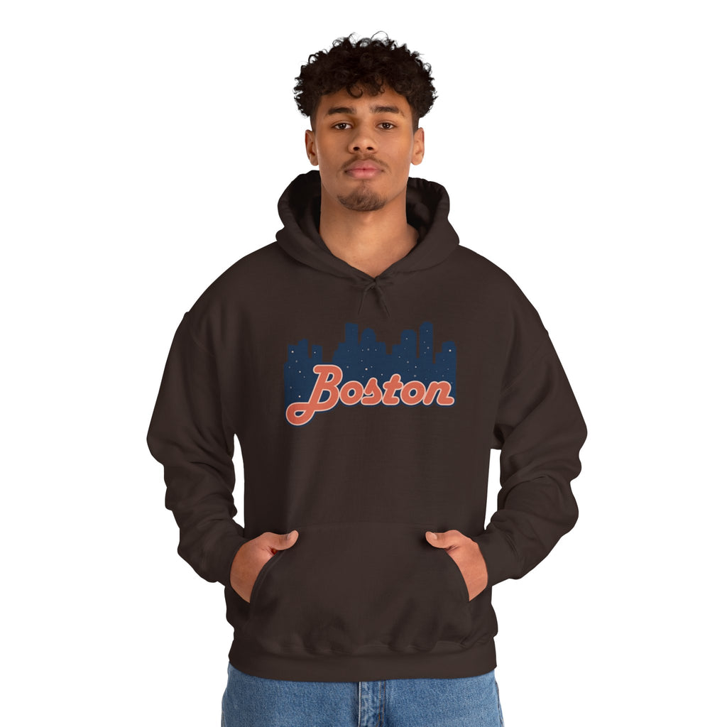 Boston Forever Hoodie — Boston Logo Hooded Sweatshirt