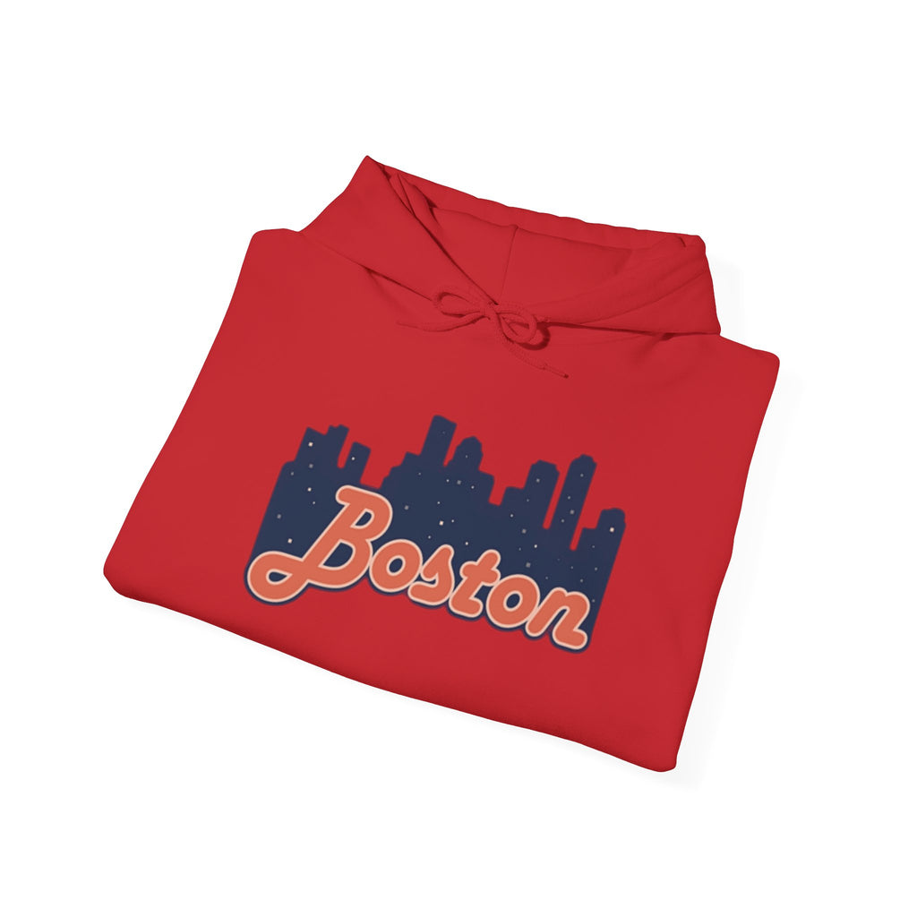 Boston Forever Hoodie — Boston Logo Hooded Sweatshirt