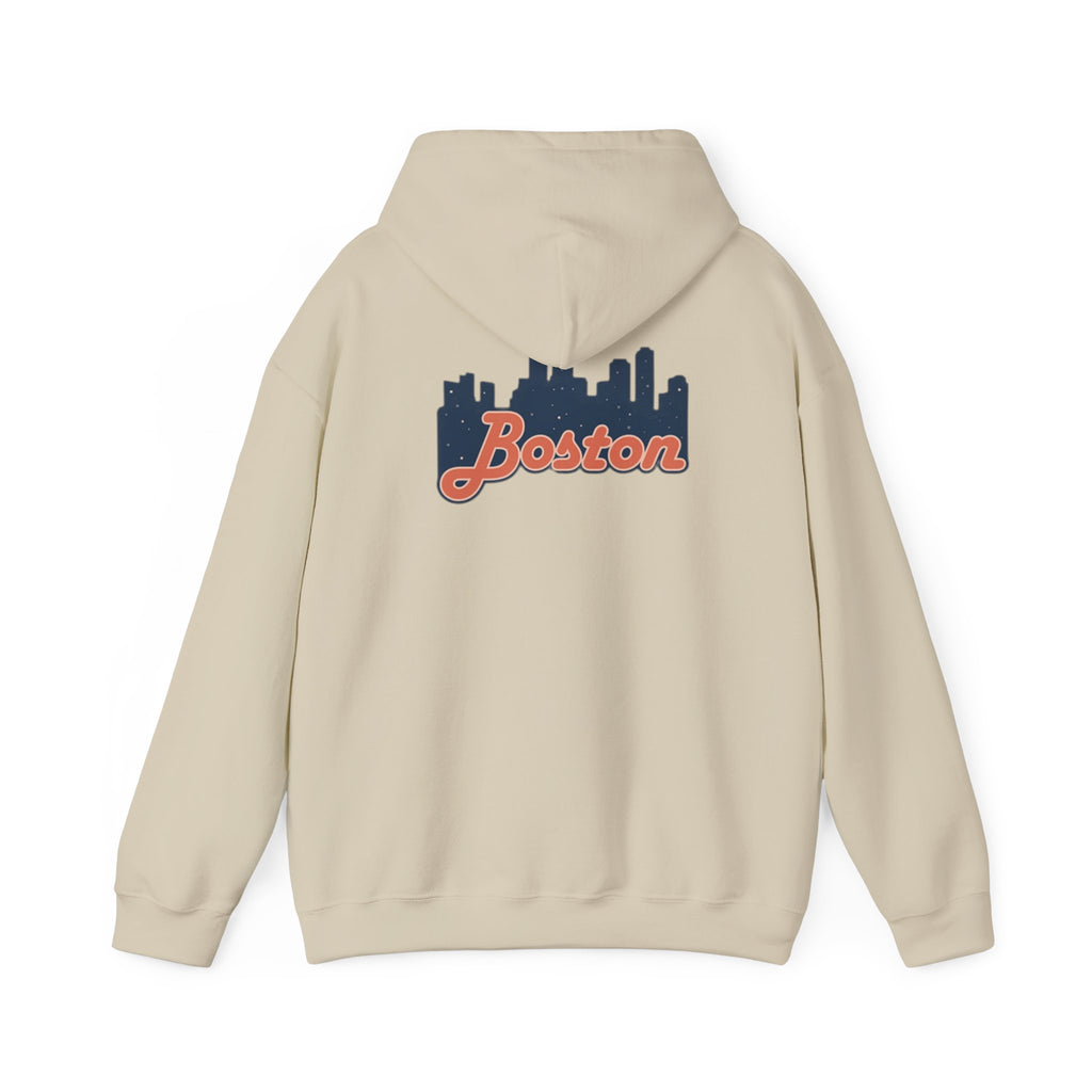 Boston Forever Hoodie — Boston Logo Hooded Sweatshirt