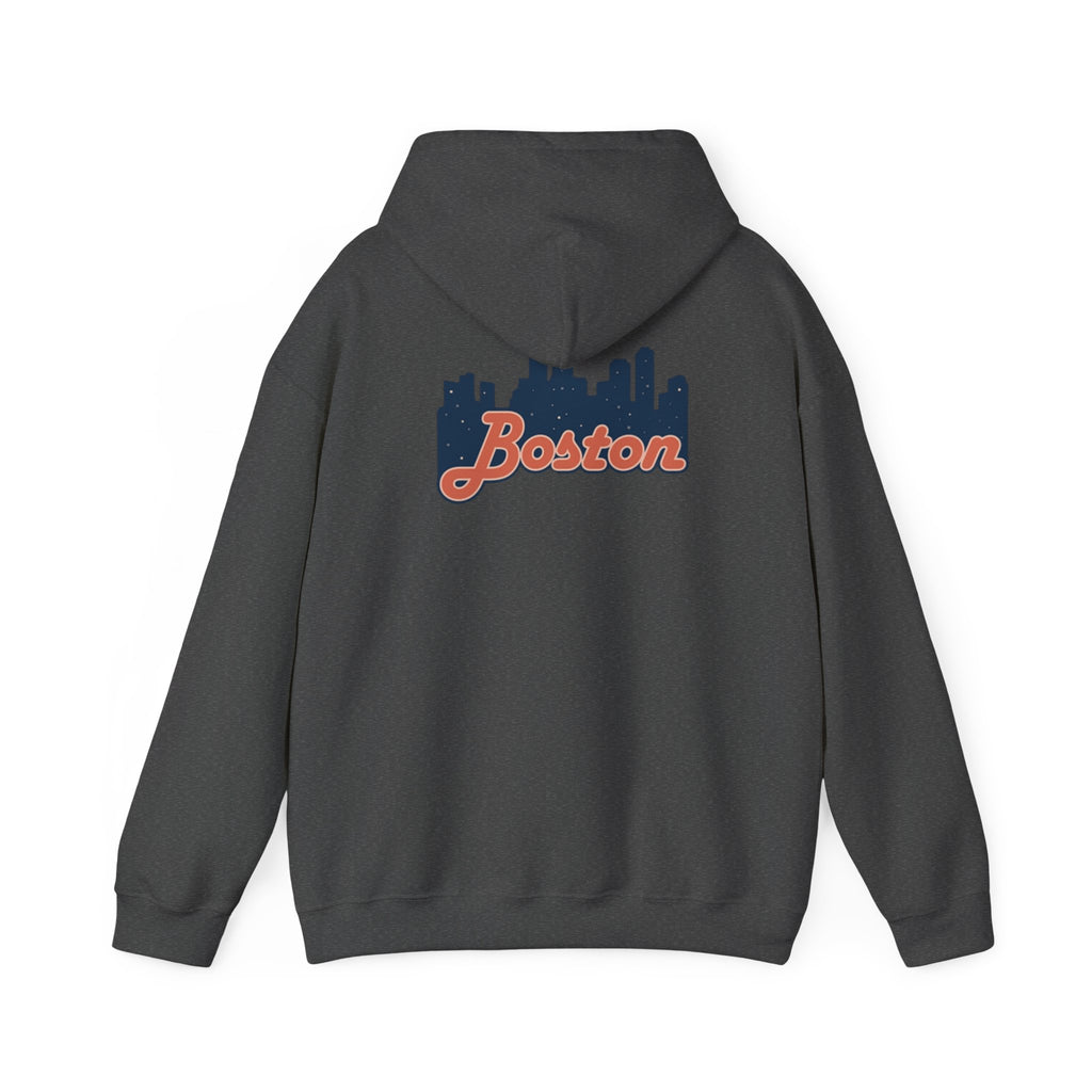 Boston Forever Hoodie — Boston Logo Hooded Sweatshirt