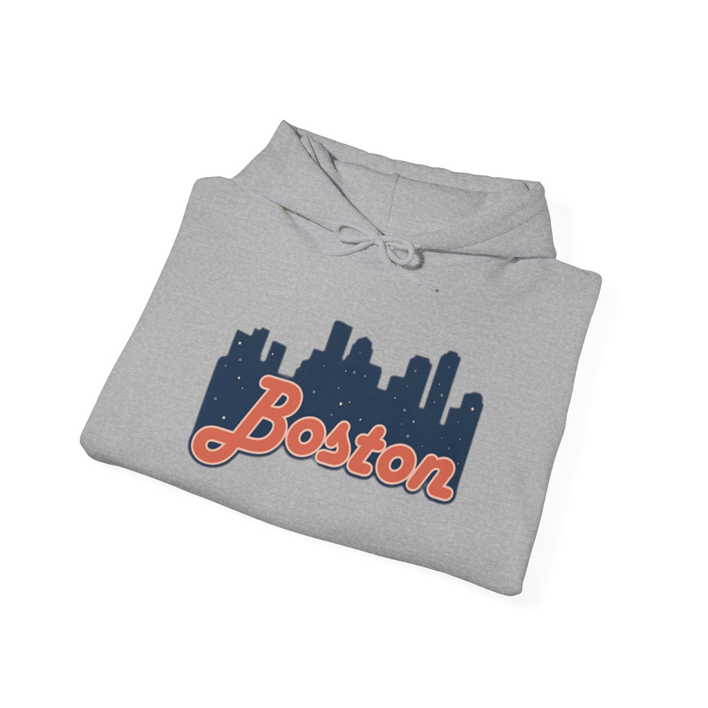 Boston Forever Hoodie — Boston Logo Hooded Sweatshirt