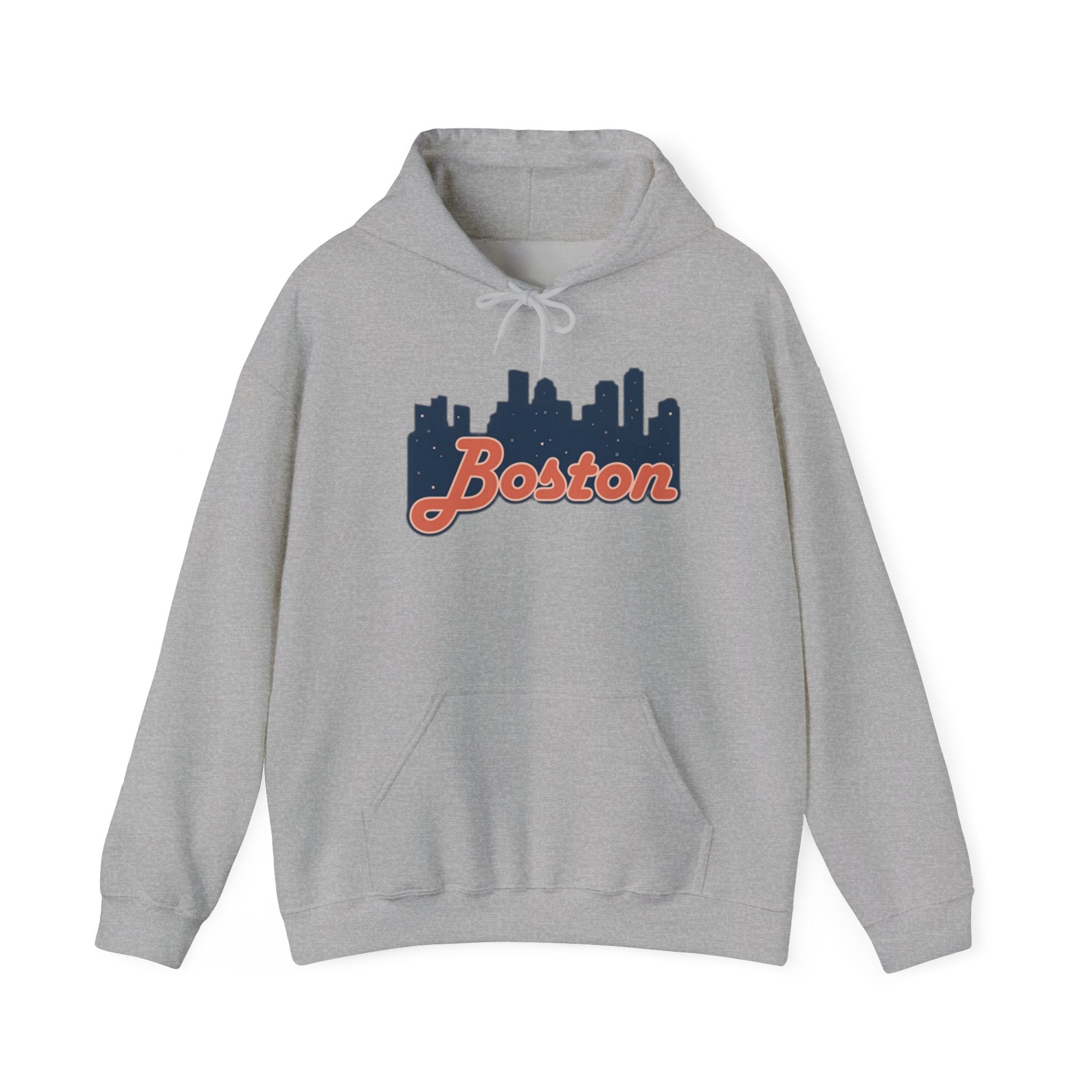 Boston Forever Hoodie — Boston Logo Hooded Sweatshirt