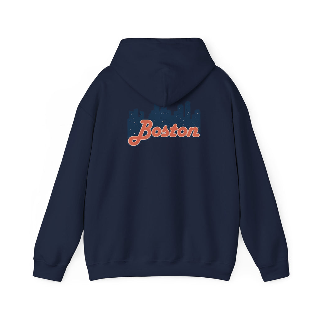 Boston Forever Hoodie — Boston Logo Hooded Sweatshirt