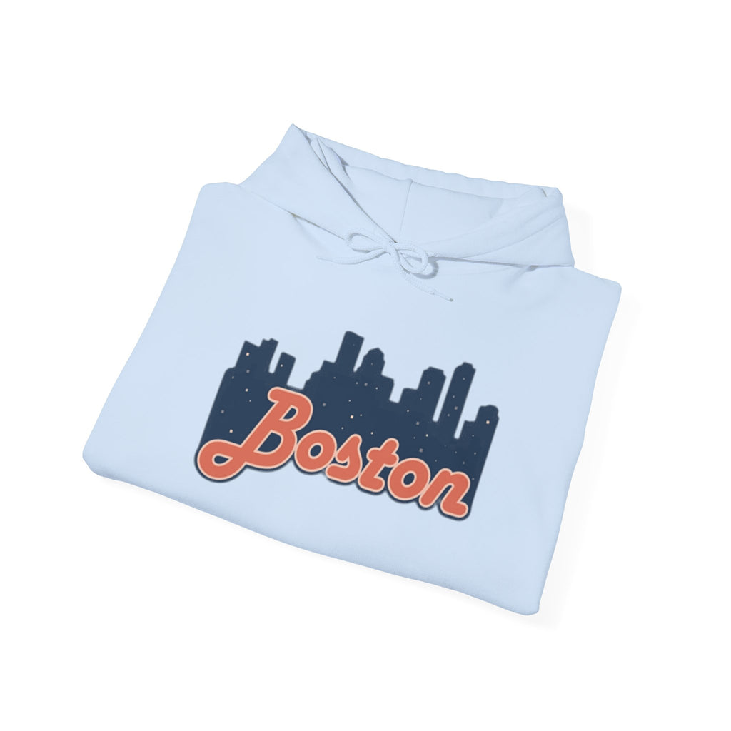 Boston Forever Hoodie — Boston Logo Hooded Sweatshirt