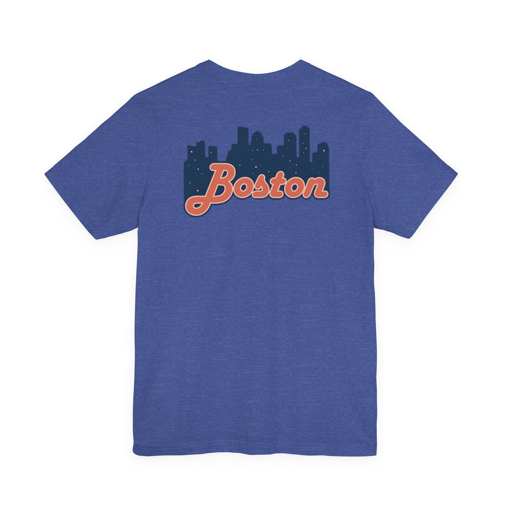 Boston Skyline Tee — Vintage Script City Skyline T-Shirt