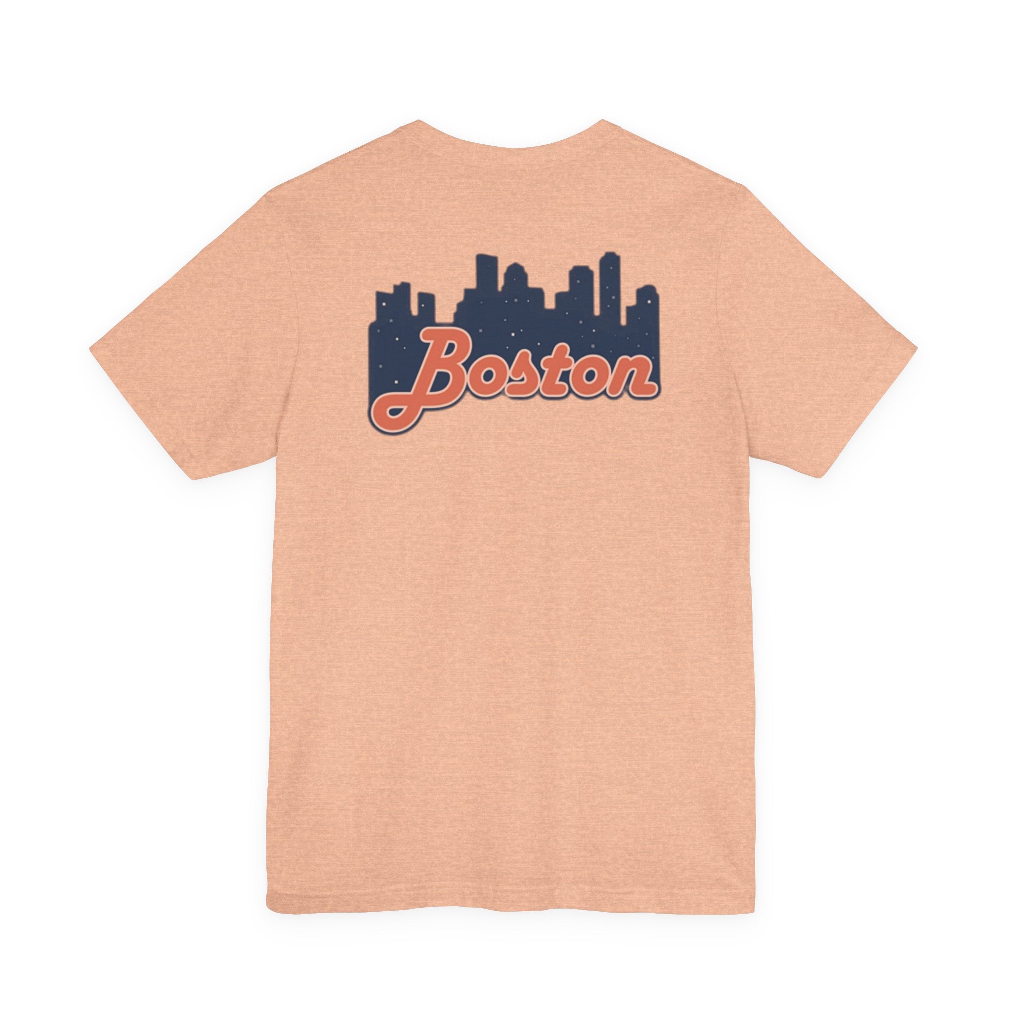 Boston Skyline Tee — Vintage Script City Skyline T-Shirt