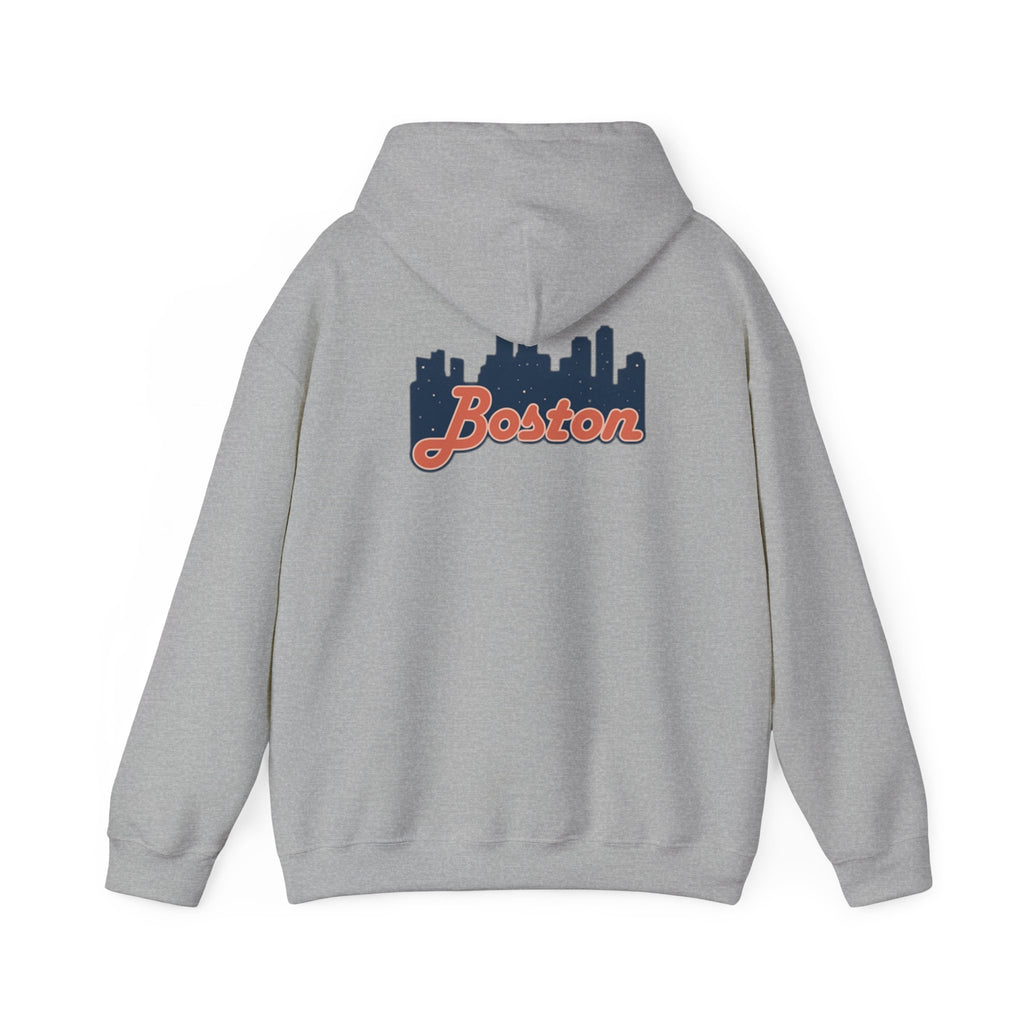 Boston Forever Hoodie — Boston Logo Hooded Sweatshirt
