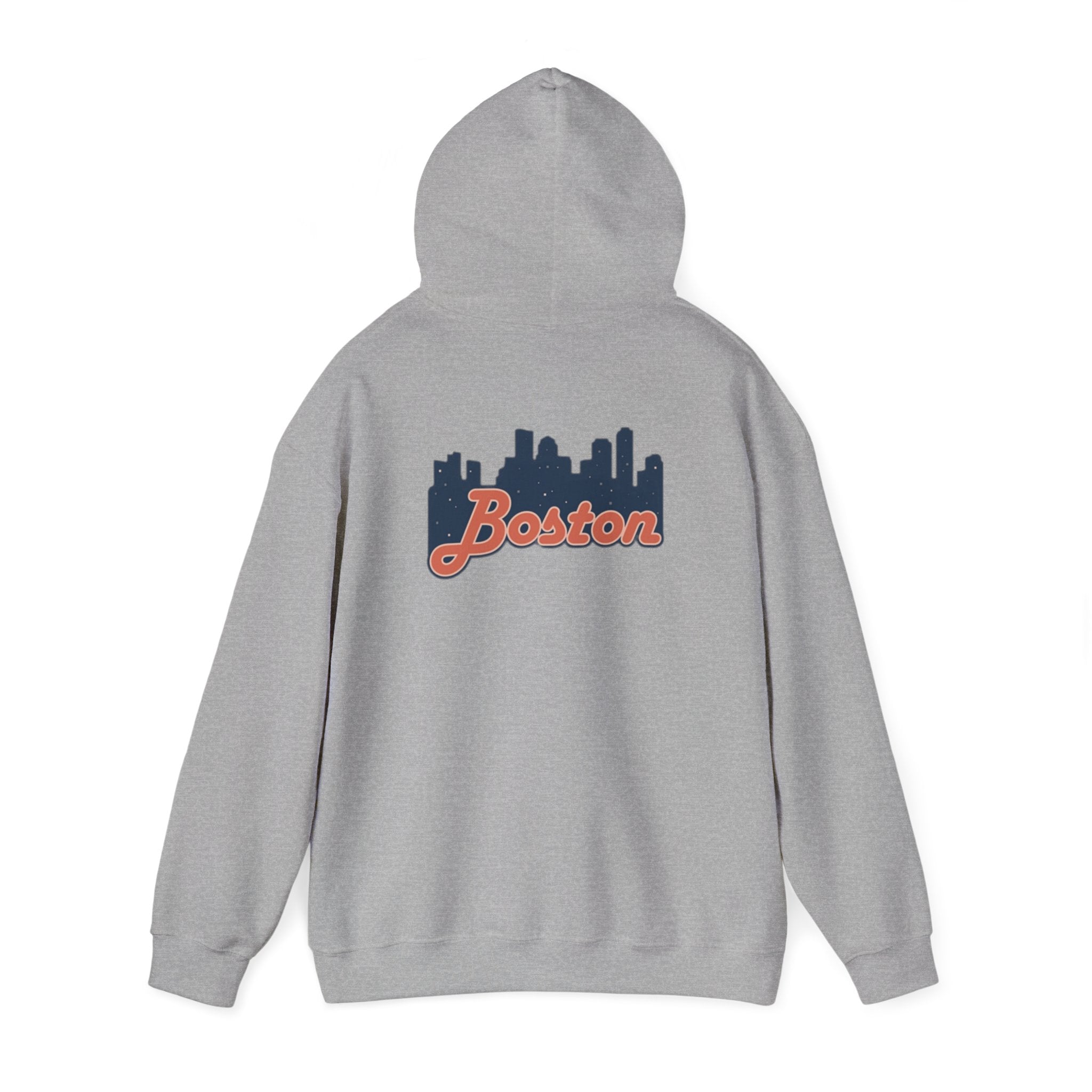 Boston Forever Hoodie — Boston Logo Hooded Sweatshirt