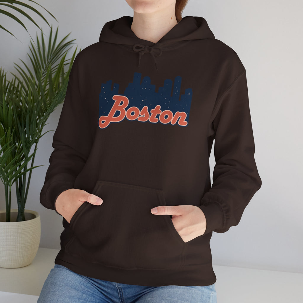 Boston Forever Hoodie — Boston Logo Hooded Sweatshirt