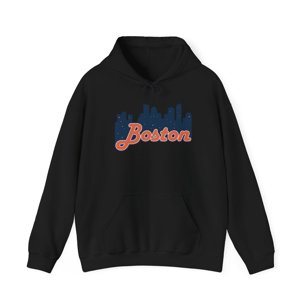 Boston Forever Hoodie — Boston Logo Hooded Sweatshirt