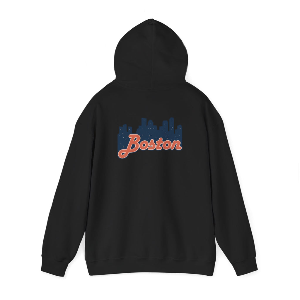 Boston Forever Hoodie — Boston Logo Hooded Sweatshirt