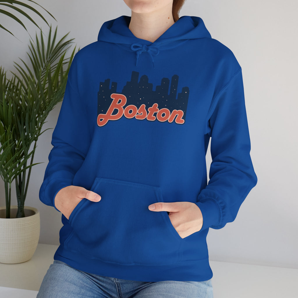 Boston Forever Hoodie — Boston Logo Hooded Sweatshirt