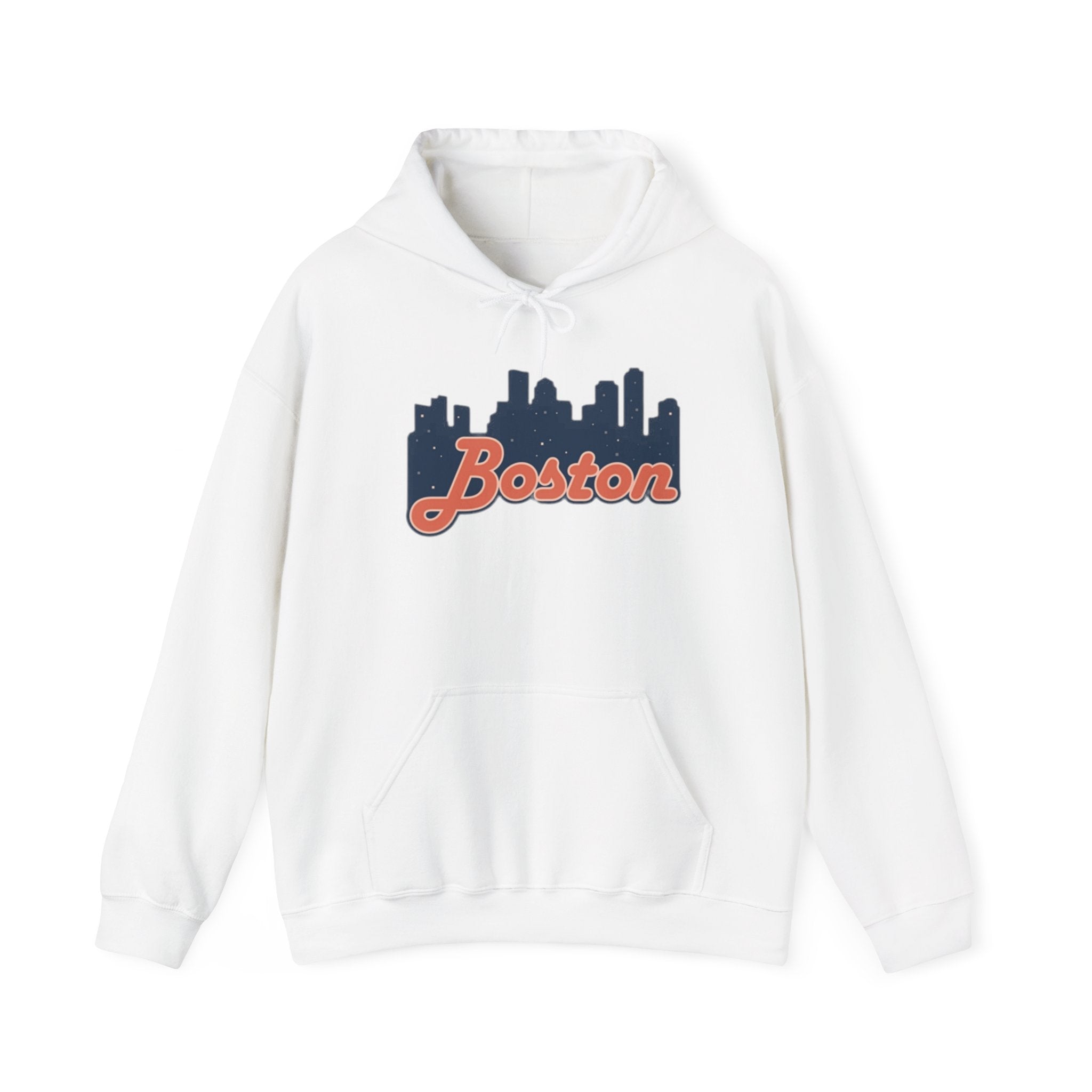 Boston Forever Hoodie — Boston Logo Hooded Sweatshirt