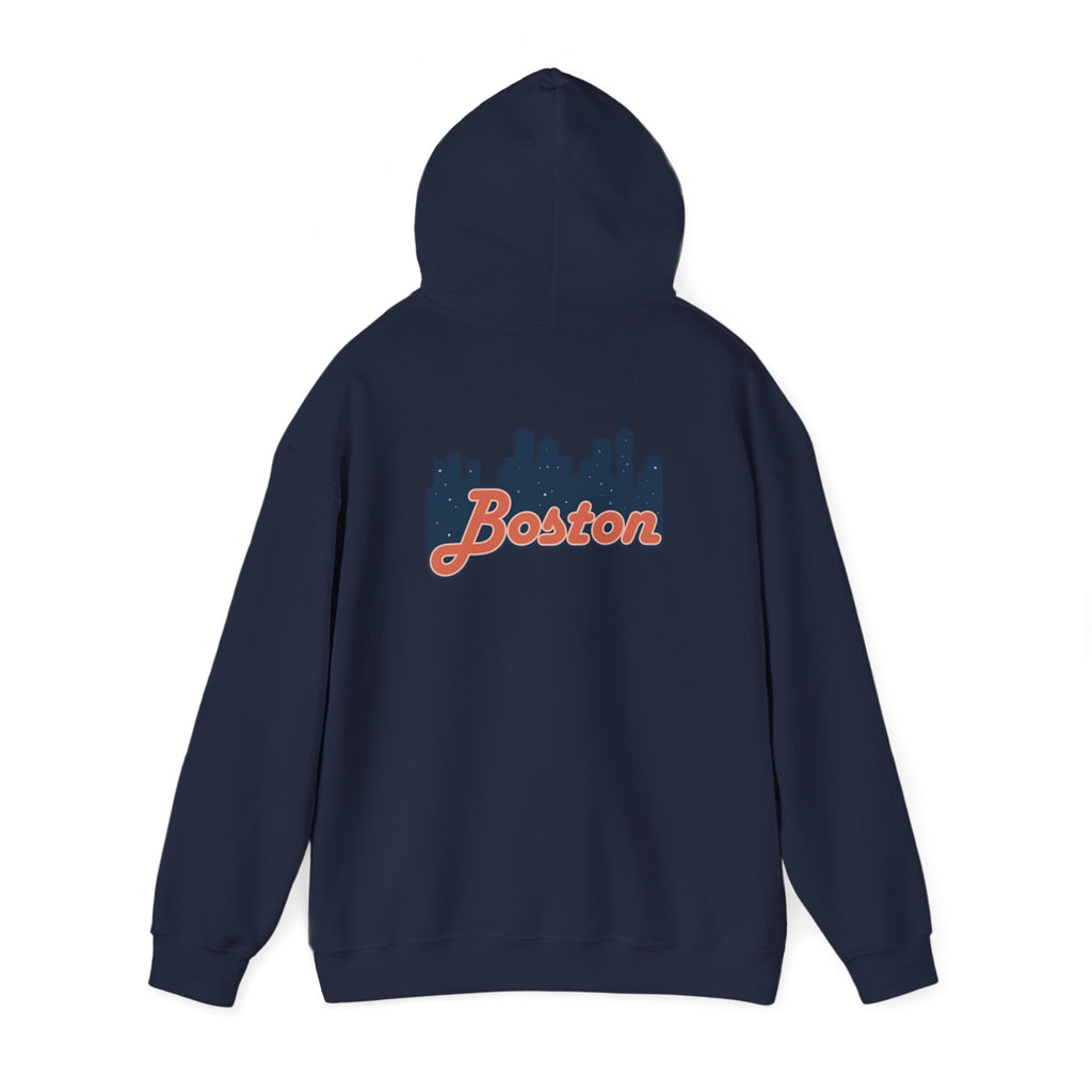 Boston Forever Hoodie — Boston Logo Hooded Sweatshirt