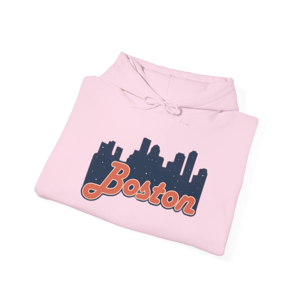 Boston Forever Hoodie — Boston Logo Hooded Sweatshirt