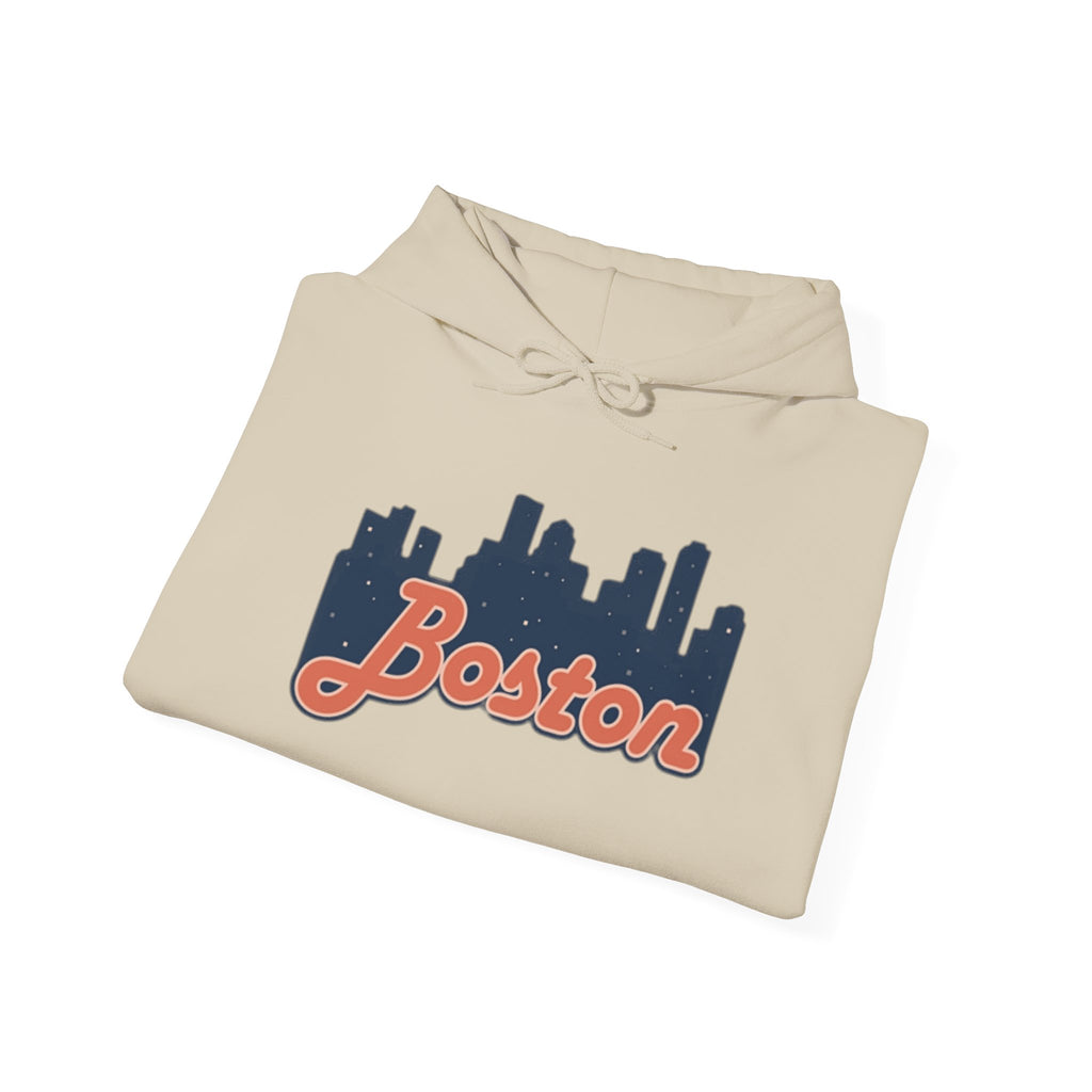 Boston Forever Hoodie — Boston Logo Hooded Sweatshirt