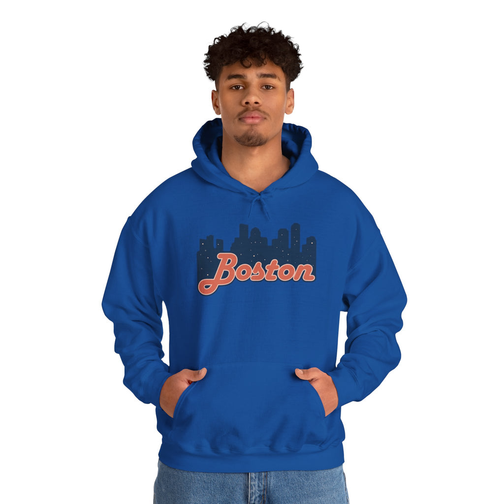 Boston Forever Hoodie — Boston Logo Hooded Sweatshirt