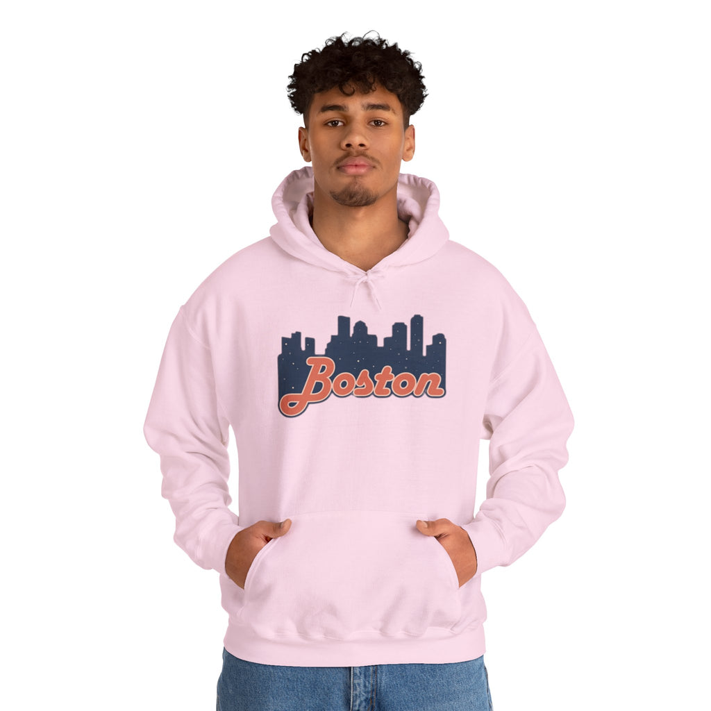 Boston Forever Hoodie — Boston Logo Hooded Sweatshirt