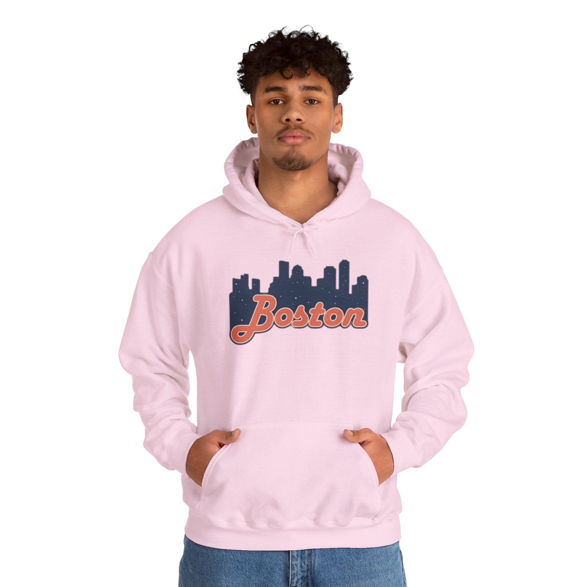 Boston Forever Hoodie — Boston Logo Hooded Sweatshirt