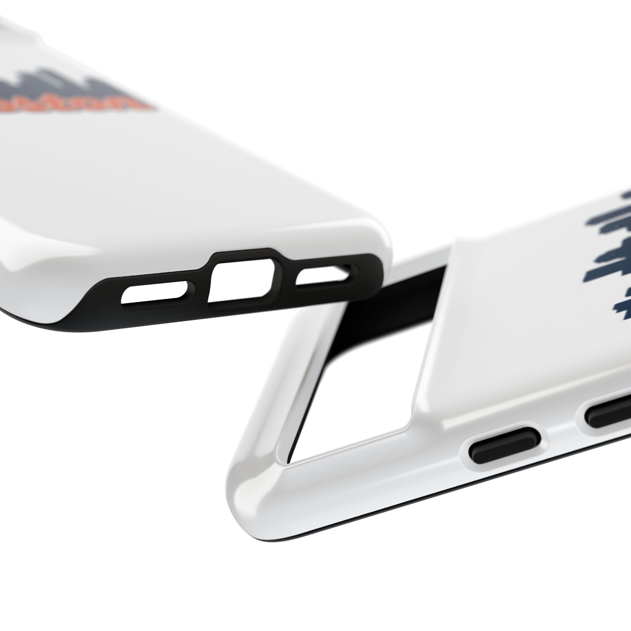 Boston Skyline Tough Phone Case — Vintage Script City Silhouette