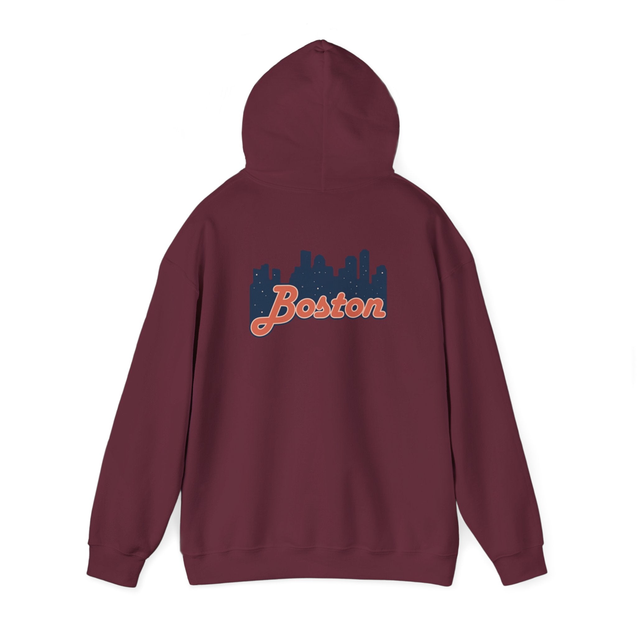 Boston Forever Hoodie — Boston Logo Hooded Sweatshirt