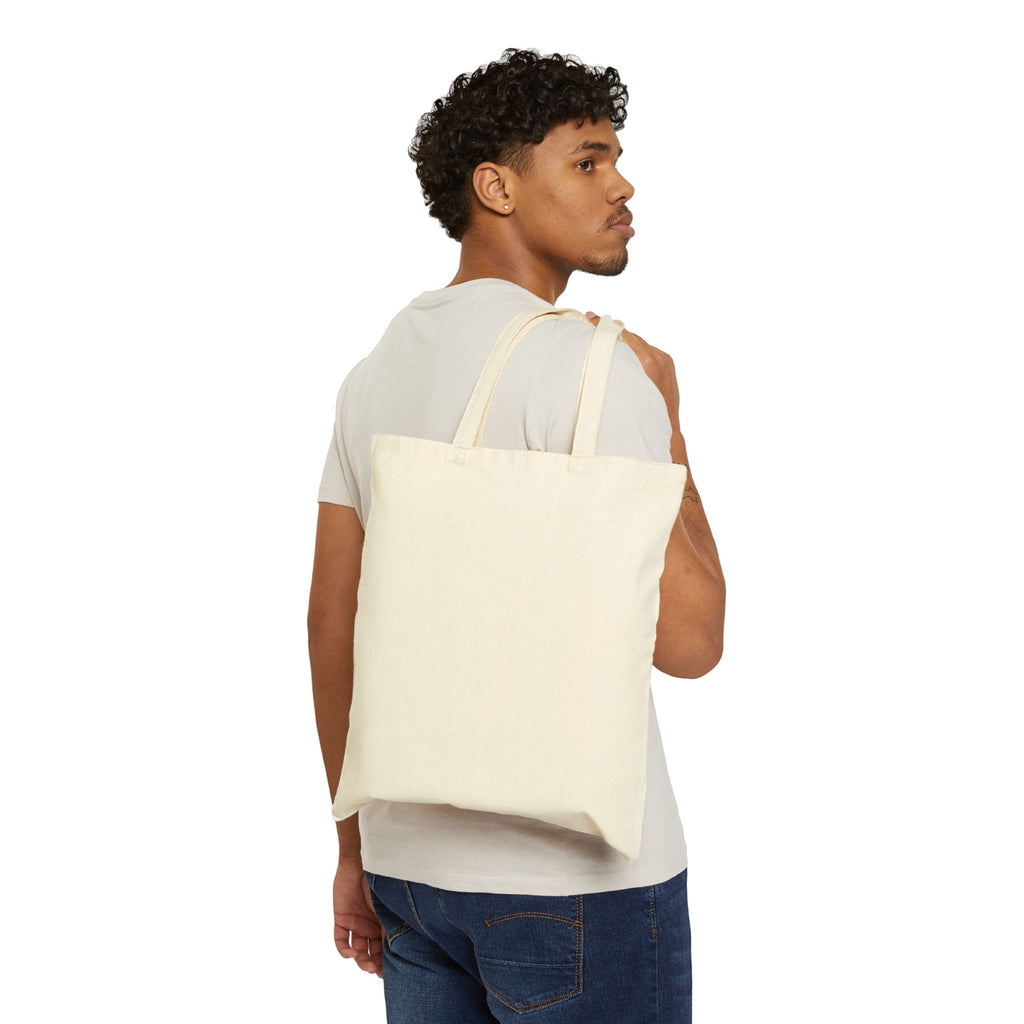 Boston Skyline Canvas Tote Bag — Retro Script City Souvenir