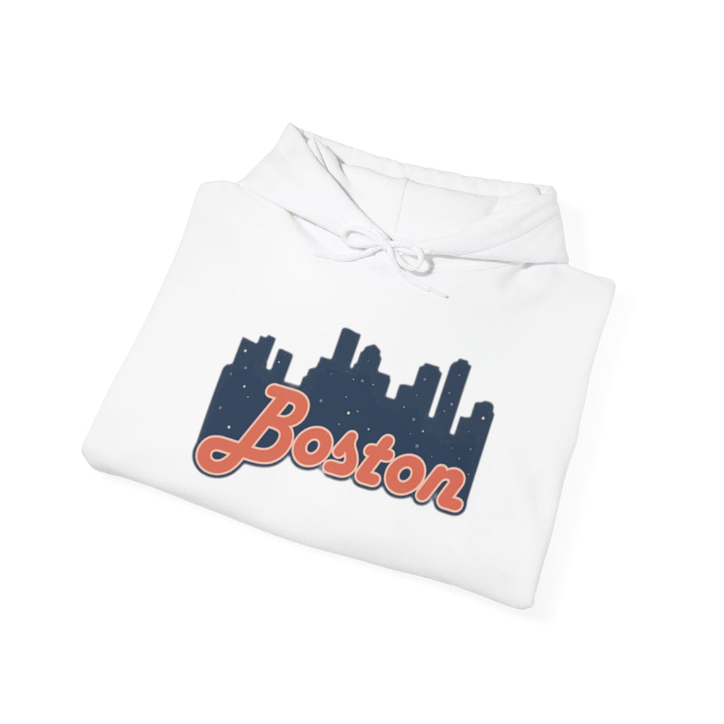 Boston Forever Hoodie — Boston Logo Hooded Sweatshirt